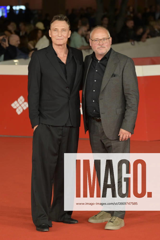 The Rome eight red carpet Oliver Masucci (l) and Hannu Salonen (r) attend the red carpet for the film The Rome eight at the 2026 Rome Film Fest, held at the Auditorium Parco della Musica. Rome Italy
