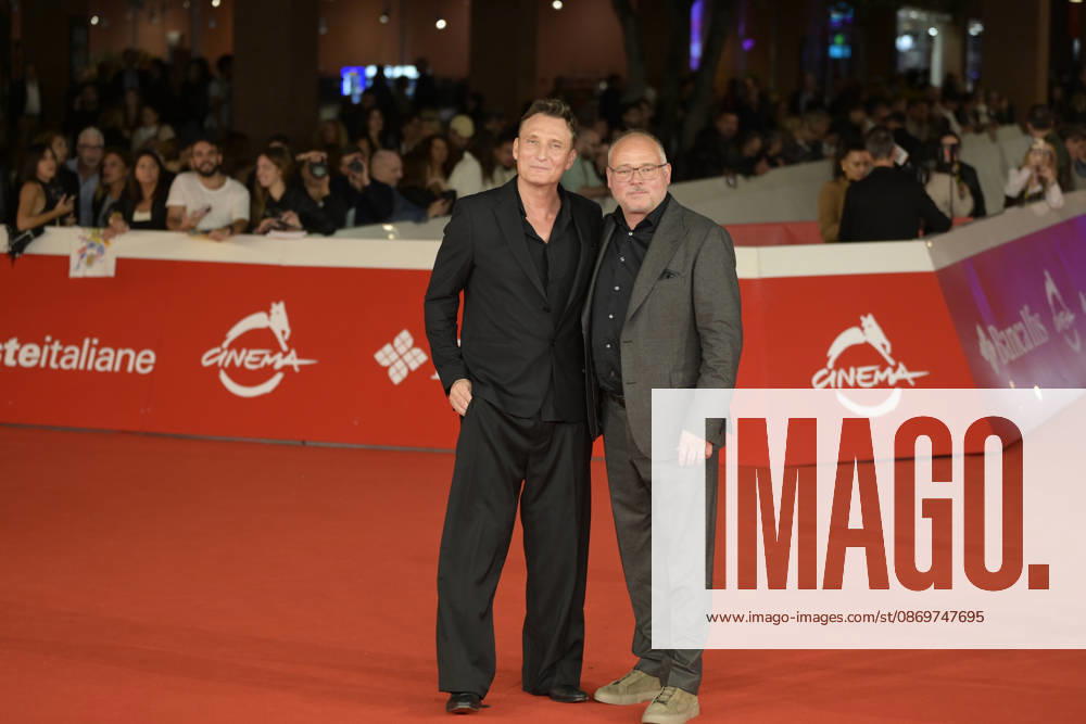 Oliver Masucci (l) and Hannu Salonen (r) attend the red carpet for the film The Rome eight at the 2026 Rome Film Fest, held at the Auditorium Parco della Musica. Rome Italy - ZUMAs197 20261016_aaa_s197_497