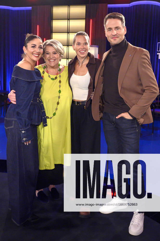 Tülin Sezgin, Lea Linster, Stefanie Heinzmann, and Alexander Klaws during the taping of the WDR talk show Kölner Treff at WDR Studio BS 3 in Cologne, October 16, 2026 Foto:xW.xRanderathx xFuturexImagex koelner_treff1610_6034
