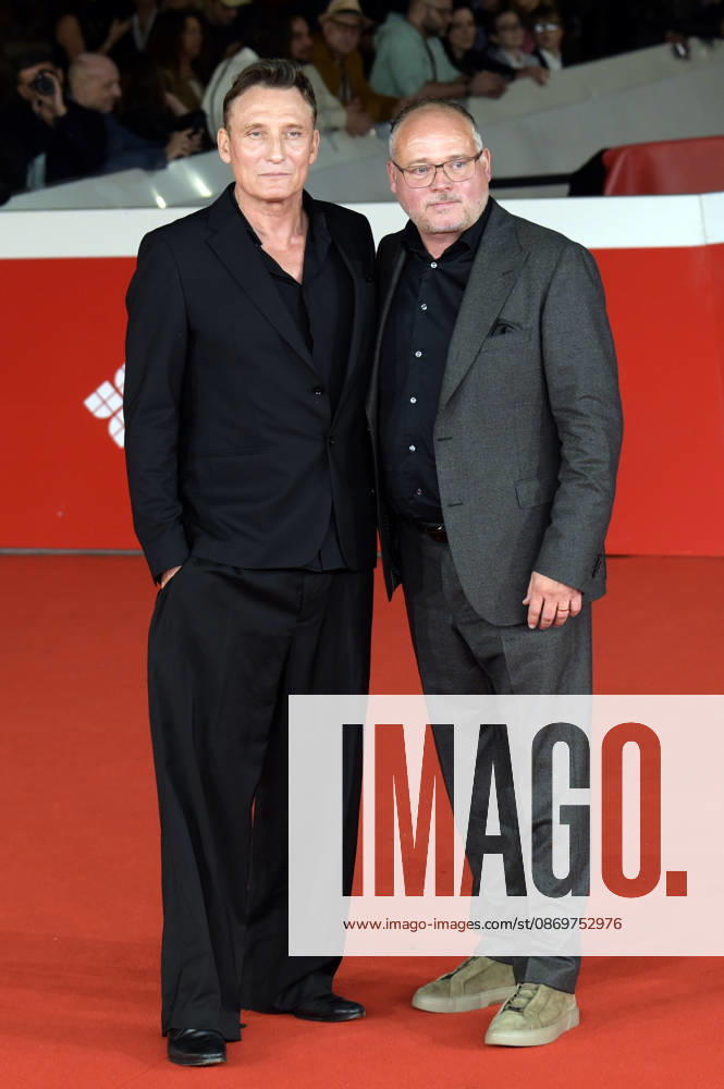 Oliver Masucci and Hannu Salonen at the premiere of the feature film *The Rome Eight Adams Acht* at the 21st Rome International Film Festival (Festa del Cinema di Roma) 2026 at the Auditorium Parco della Musica in Rome, October 16, 2026 Foto:xA.xM.xTinghinox xFuturexImagex acht_6010