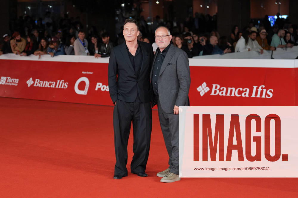 Rome Cinema Fest 2026 - Red Carpet for The Rome Eight Oliver Masucci, Hannu Salonen attending Red Carpet of the film THE ROME EIGHT during the 21st Rome Film Fest, Italy on October 16 2026. Photo by Andrea Bracaglia ABACAPRESS.COM Rome Italy Italy
