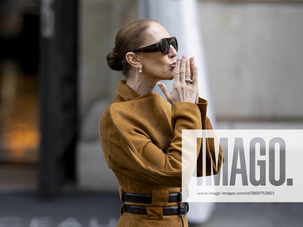 Céline Dion was spotted leaving the Royal Monceau hotel and heading toward the Plenitude Arena for the penultimate show of her concert series in the French capital, Paris, France, on October 16, 2026. Pierre Perusseau, Bestimage. Céline Dion was spotted leaving the Royal Monceau hotel, heading toward the Plenitude Arena for the penultimate show of her concert series in the capital, Paris, France, on October 16, 2026. Paris, France