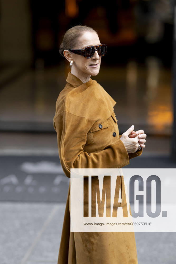 Céline Dion was spotted leaving the Royal Monceau hotel and heading toward the Plenitude Arena for the penultimate show of her concert series in the French capital, Paris, France, on October 16, 2026. Pierre Perusseau, Bestimage. Céline Dion was spotted leaving the Royal Monceau hotel, heading toward the Plenitude Arena for the penultimate show of her concert series in the capital, Paris, France, on October 16, 2026. Paris, France