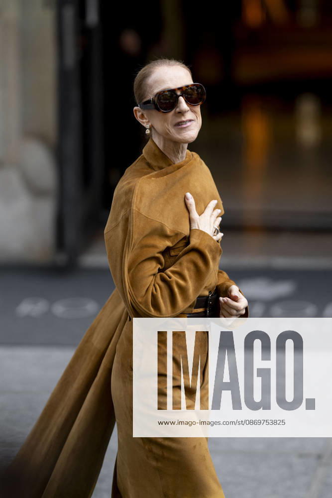 Céline Dion was spotted leaving the Royal Monceau hotel and heading toward the Plenitude Arena for the penultimate show of her concert series in the French capital, Paris, France, on October 16, 2026. Pierre Perusseau, Bestimage. Céline Dion was spotted leaving the Royal Monceau hotel, heading toward the Plenitude Arena for the penultimate show of her concert series in the capital, Paris, France, on October 16, 2026. Paris, France