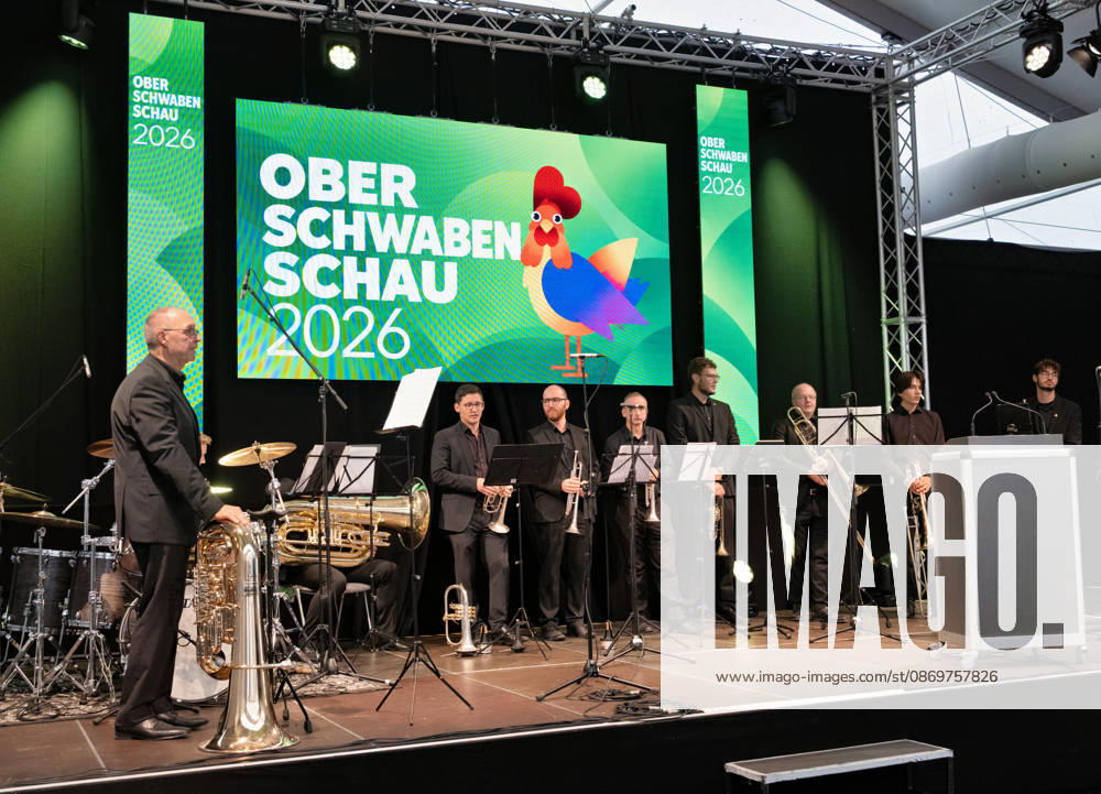 Ravensburg Citizens Reception at the Oberschwabenschau with Manuel Hagel (CDU), Deputy Minister-President and Mayor Daniel Rapp, along with the Ravensburg Music School