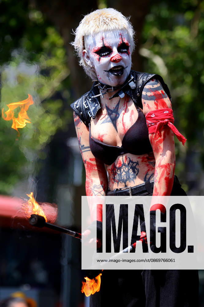 The 2026 Zombiewalk takes place in downtown Santiago. Jonnathan Oyarzun Aton Chile, Santiago, Chile Aton 1200396
