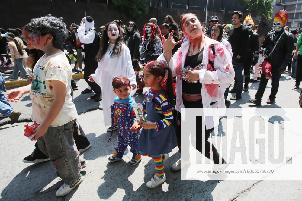 The 2026 Zombiewalk takes place in downtown Santiago. Jonnathan Oyarzun Aton Chile, Santiago, Chile Aton 1200437