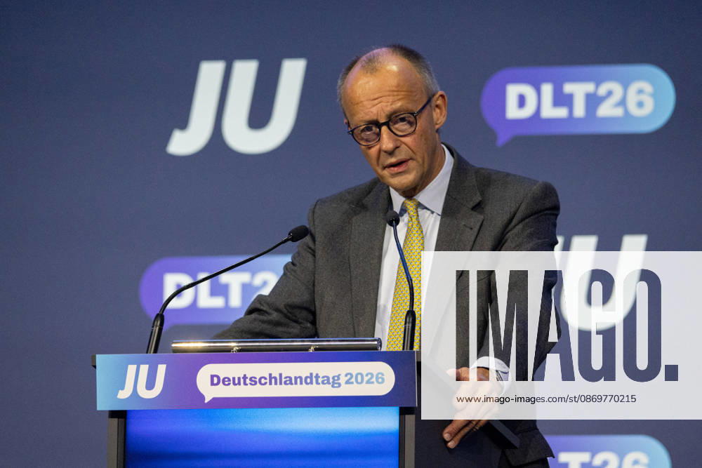 Young Union Germany Day in Bonn: Speech by the Federal Chancellor, October 17, 26. Federal Chancellor Friedrich MERZ (CDU), who is also CDU Chairman, delivers a speech at the Junge Union’s Germany Day in Bonn. He speaks and engages in discussion with the delegates. The three-day conference o