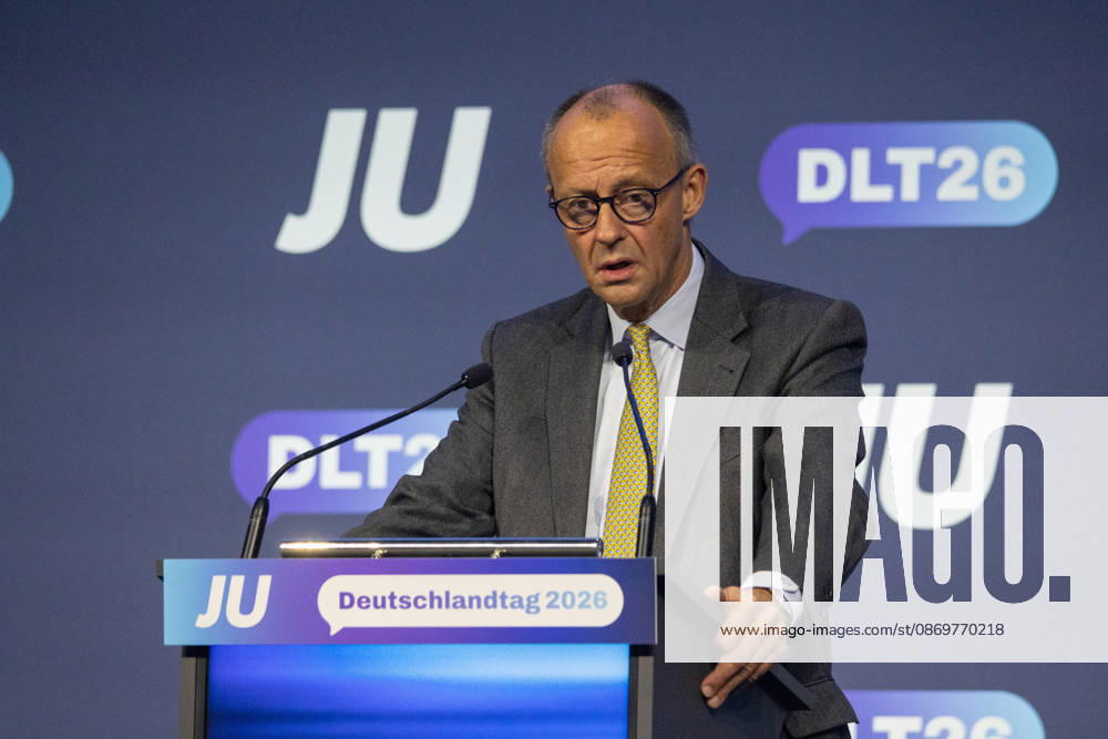 Young Union Germany Day in Bonn: Speech by the Federal Chancellor, October 17, 26. Federal Chancellor Friedrich MERZ (CDU), who is also CDU Chairman, delivers a speech at the Junge Union’s Germany Day in Bonn. He speaks and engages in discussion with the delegates. The three-day conference o