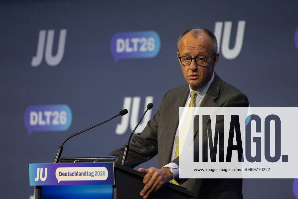 Young Union Germany Day in Bonn: Speech by the Federal Chancellor, October 17, 26. Federal Chancellor Friedrich MERZ (CDU), who is also CDU Chairman, delivers a speech at the Junge Union’s Germany Day in Bonn. He speaks and engages in discussion with the delegates. The three-day conference o