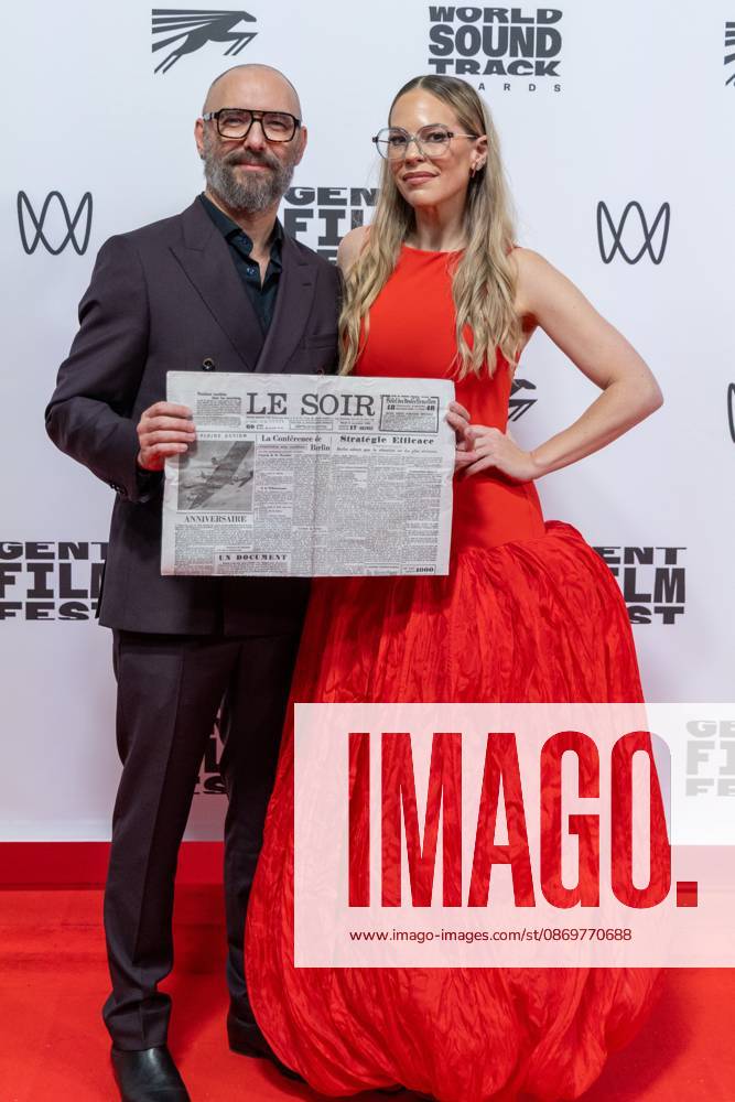 Director Michael R. Roskam and Eline De Munck pictured during the Gent International Film Festival on Saturday 17 October 2026. Tonight will feature a screening of Le Faux Soir, the new film of Belgian director Roskam. NICOLASxMAETERLINCK 190136501