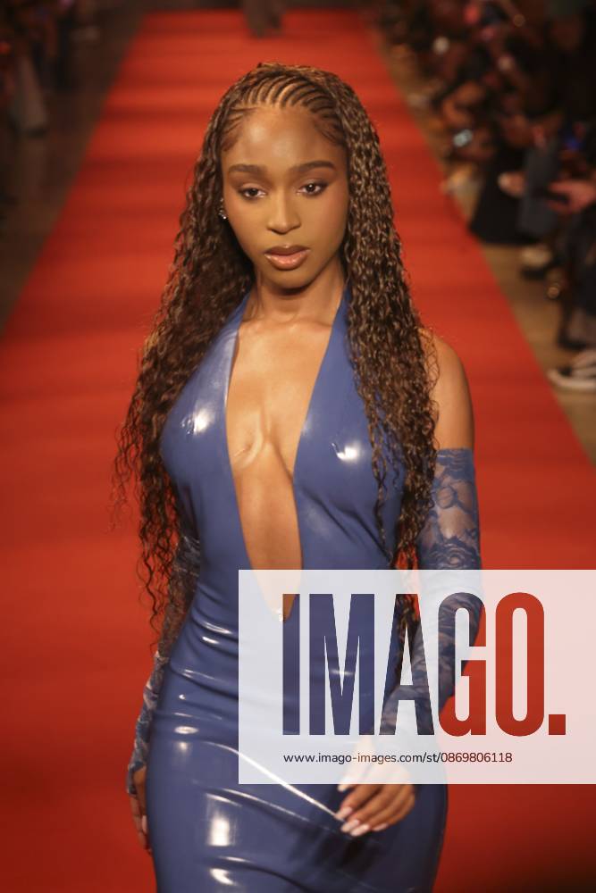 Normani walks the runway for Dendezeiro at SPFW N61. Sao Paulo (SP), 10 17 2026 Fashion SPFW N61 American singer, songwriter and dancer Normani, former member of the group Fifth Harmony, walks the runway for the Dendezeiro brand during the 61st edition of Sao Paulo Fashion Week, at the Pavilhao das Culturas Brasileiras (Pacubra), in Ibirapuera Park, Sao Paulo.(Foto: Leco Viana Thenews2 imago images) Normani walks the runway for Dendezeiro at SPFW N61.
