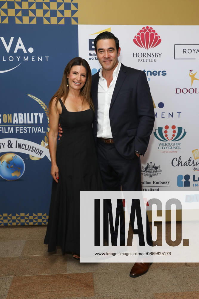 ADA NICODEMOU and JAMES STEWART attend the Focus On Ability Short Film Festival at The Concourse Chatswood on October 18, 2026 in Sydney, NSW Australia - ZUMAa155 20261018_aaa_a155_035