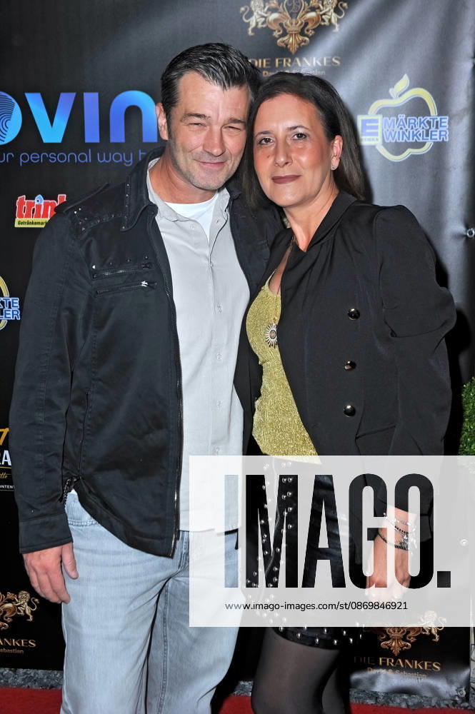The Franke Party: Achim Petry with his wife Giovanna Cali at the Franke Party on October 17, 2026, in Mörfelden-Walldorf 20261017MWI157119