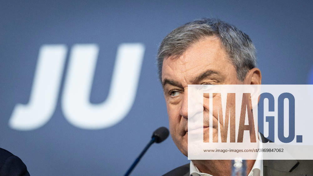 Markus Söder, Minister-President of Bavaria, as a guest at Germany Day 2026 78 Germany Day 2026 in Bonn Junge Union (JU), the youth organization of the CDU and CSU, Bonn, North Rhine-Westphalia, Germany World Conference Center Bonn