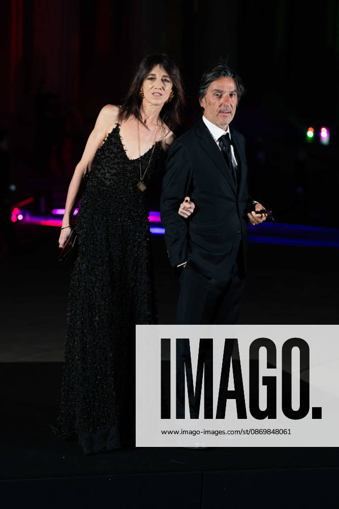 The British Museum Ball 2026 - Arrival Charlotte Gainsbourg and Yvan attal attend The British Museum Ball 2026 on October 17, 2026 in London, England., Credit:Lounis Tiar Avalon United Kingdom, London, British Museum