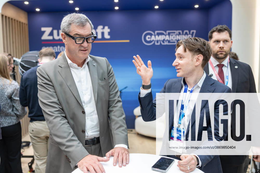 Markus Söder wears Meta glasses at the Junge Union’s Germany Day in Bonn on October 18, 2026. Bavarian Minister-President and CSU Chairman Markus SÖDER (CSU) wears Meta glasses at the company’s booth in the foyer of the World Conference Center Bonn. The Junge Union’s Germany Day takes place from October 16 to 18, 2026 at the World Confere