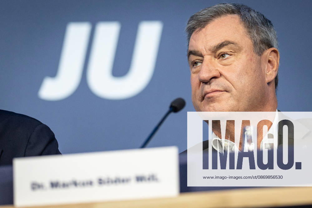 Markus Söder, Minister-President of Bavaria, as a guest at Germany Day 2026 78 Germany Day 2026 in Bonn Junge Union (JU), the youth organization of the CDU and CSU, Bonn, North Rhine-Westphalia, Germany World Conference Center Bonn