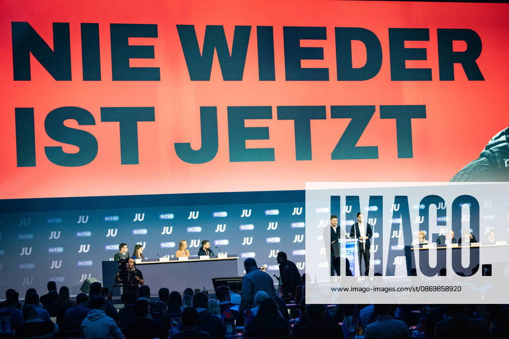Johannes Winkel, Federal Chairman of the JU, and Johannes Volkmann, politician and member of the Bundestag, submit a motion regarding the start of coalition negotiations in Berlin, state politics, against hatred of Jews and anti-Semitism, and in light of the recent riots in France. Ne