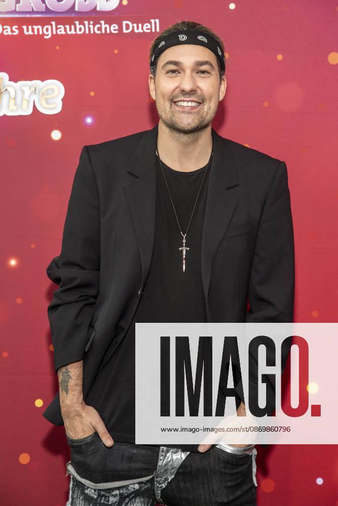 ABB KLEINGROSS David Garrett at the photo call for the ARD TV show Klein gegen Groß: The Incredible Duel —the 15th-anniversary special—at Studio H in Berlin Adlershof on October 18, 2026, Berlin, Germany