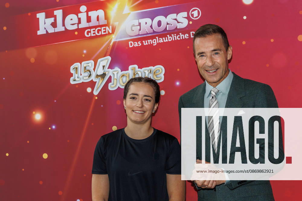 Swiss Olympic freestyle champion Mathilde Gremaud and German TV host Kai Pflaume on Klein gegen Groß Swiss Olympic freestyle champion Mathilde Gremaud and German TV host Kai Pflaume on Klein gegen Groß The incredible showdown The 15th anniversaryanniversary show on October 18, 2026, in Berlin, Berlin, Berlin, Germany, at Studio 20