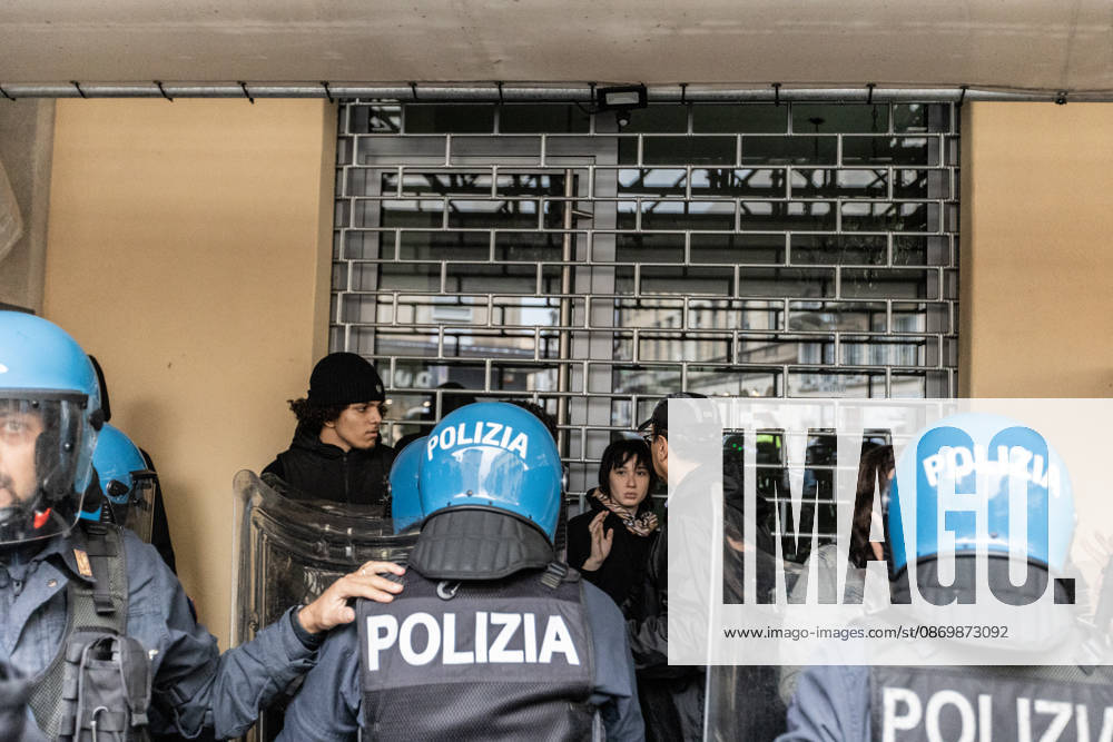 Police detain 160 as unrest continues for second day in Milan MILAN, ITALY - OCTOBER 18: Police carry out numerous detentions and arrests as protesters, including many young demonstrators, flee from law enforcement during urban unrest following demonstrations against the high cost of living in Milan, Italy, on October 18, 2026. Damage to shops and public property was reported across the city amid the clashes. Andrea Carrubba Anadolu Milan Italy. Editorial use only. Please get in touch for any other usage.