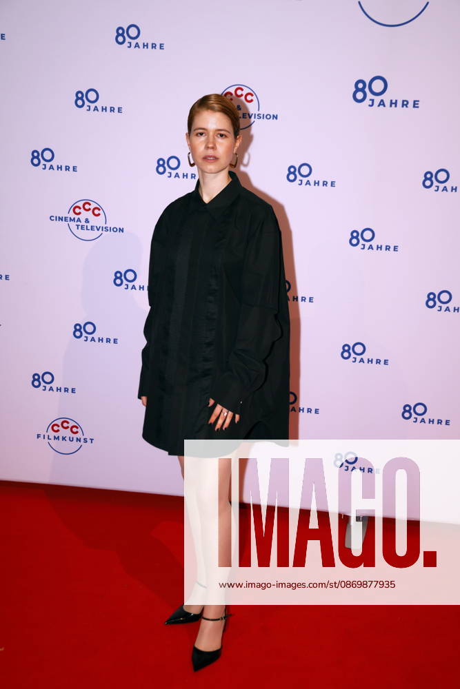 Luise Aschenbrenner at the 80th Anniversary CCC Filmkunst Gala at the CCC Film Studios in Berlin