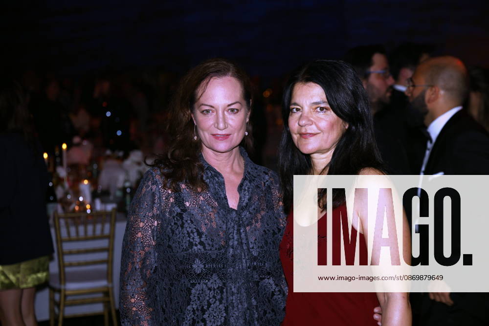 Natalia Woerner and Jasmin Tabatabai at the 80th Anniversary CCC Filmkunst Gala at the CCC Film Studios in Berlin
