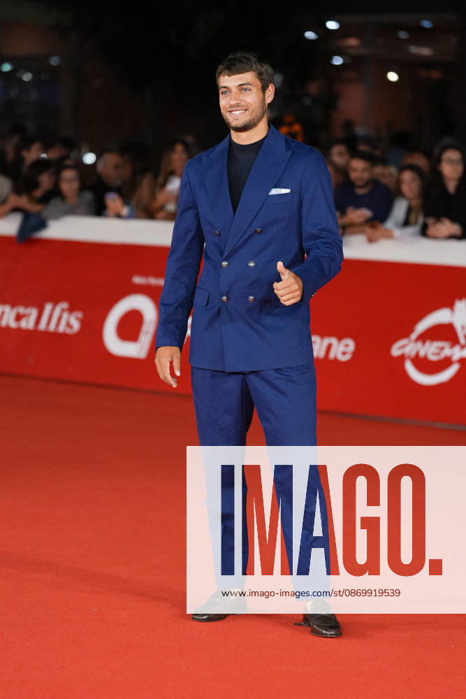 Flavio Cobolli At 21st Rome Film Fest Red Carpet Flavio Cobolli attends the red carpet premiere of the film IN UN BATTITO during the 21st Rome Film Fest in Rome, Italy on October 18, 2026. Photo by Andrea Bracaglia ABACAPRESS.COM Rome Italy Italy