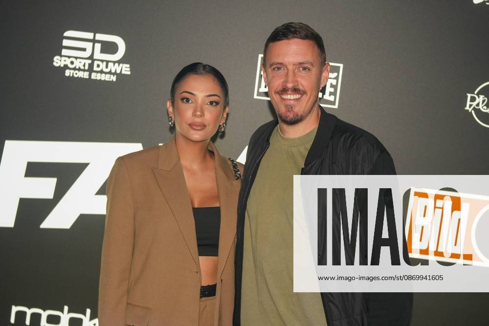 Fame Fighting 4 in Essen 2026: Max and his wife Dilara Kruse at the Fame Fighting 4 celebrity boxing event on October 17, 2026, at the Grugahalle in Essen, North Rhine-Westphalia