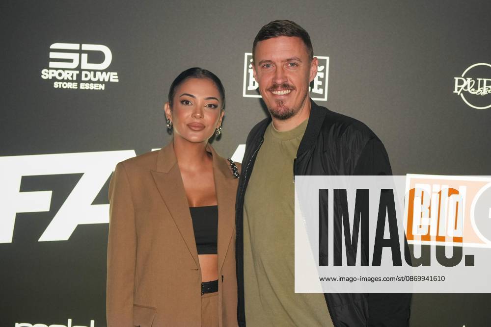 Fame Fighting 4 in Essen 2026: Max and his wife Dilara Kruse at the Fame Fighting 4 celebrity boxing event on October 17, 2026, at the Grugahalle in Essen, North Rhine-Westphalia