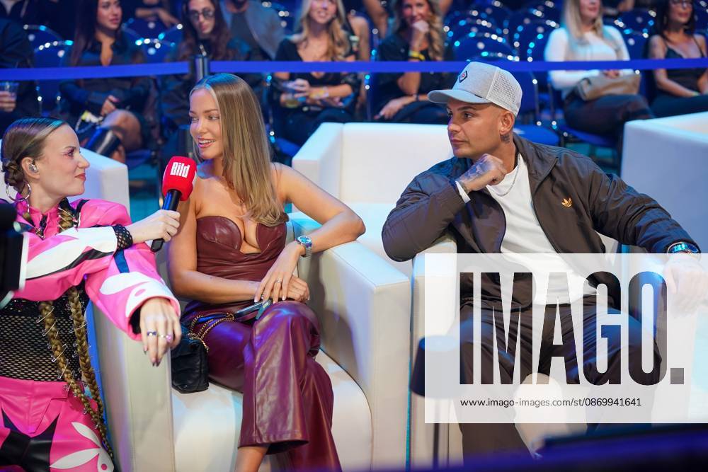 Fame Fighting 4 in Essen 2026: Pietro Lombardi and Laura Maria Rypa at the Fame Fighting 4 celebrity boxing event on October 17, 2026, at the Grugahalle in Essen, North Rhine-Westphalia
