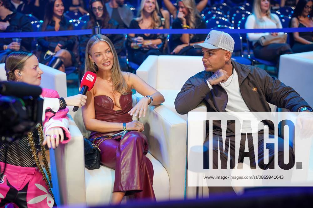 Fame Fighting 4 in Essen 2026: Pietro Lombardi and Laura Maria Rypa at the Fame Fighting 4 celebrity boxing event on October 17, 2026, at the Grugahalle in Essen, North Rhine-Westphalia