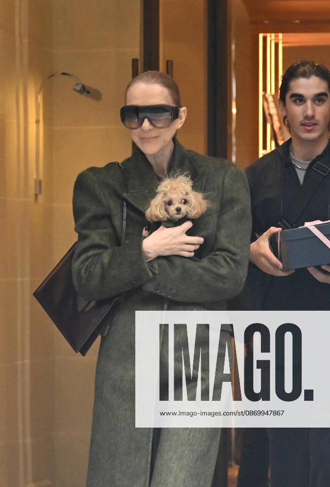 Céline Dion leaves the Royal Monceau hotel with her sons Nelson and Eddy and her dog after her concert series in Paris on October 19, 2026. Christian Liewig, Bestimage. Céline Dion leaves the Royal Monceau hotel with her sons Nelson and Eddy and her dog after her concert series in Paris on October 19, 2026 Paris, France