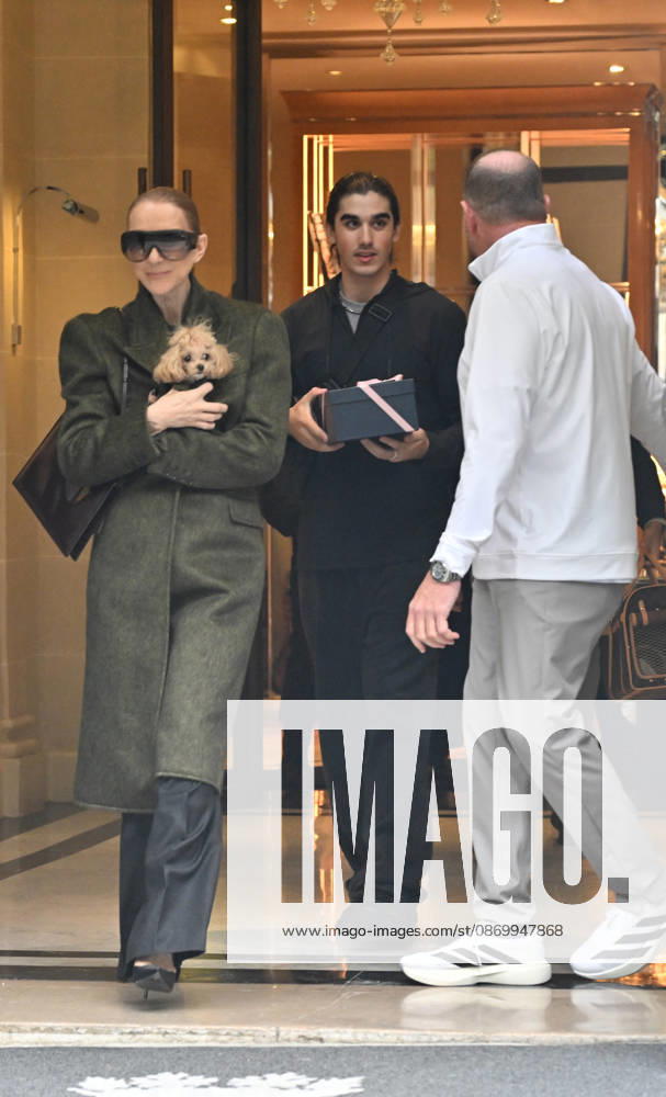 Céline Dion leaves the Royal Monceau hotel with her sons Nelson and Eddy and her dog after her concert series in Paris on October 19, 2026. Christian Liewig, Bestimage. Céline Dion leaves the Royal Monceau hotel with her sons Nelson and Eddy and her dog after her concert series in Paris on October 19, 2026 Paris, France