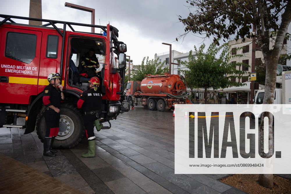 The UME is deployed in Ibiza and Mallorca to assist with incidents caused by Storm Adam. UME personnel deployed on the streets of Ibiza to mitigate the effects of Storm Adam, on October 19, 2026, in Eivissa, Balearic Islands, Spain. The Military Emergency Unit (UME) has mobilized units from its third battalion at the Valencia base to set sail for Eivissa and Mallorca. The military unit confirmed this on its social media account on platform X, with a message stating that their mission will be to collaborate with emergency services in response to incidents resulting from Storm Adam. OCTOBER 19, 2026 Germá, Spain