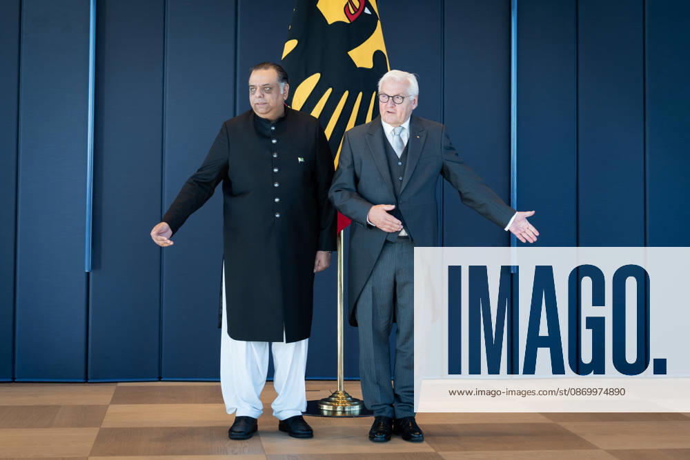 Federal President Frank-Walter Steinmeier, Accreditation of Ambassadors in Berlin, Official Residence at Spreebogen, Federal President Frank-Walter Steinmeier, Accreditation of Ambassadors, Bundeswehr, Ambassador, Pakistan, Salman Sharif, Berlin, Berlin, GER