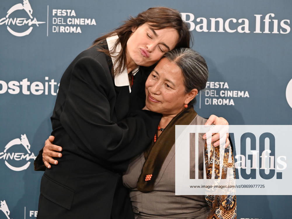 Photocall for the film Mustang in Rome, Italy - 19 Oct 2026 Kunzom Thakuri and Kasia Smutniak attend the Photocall for the film Mustang during the 2026 Rome Film Fest held at the Auditorium Parco della Musica. Rome Italy
