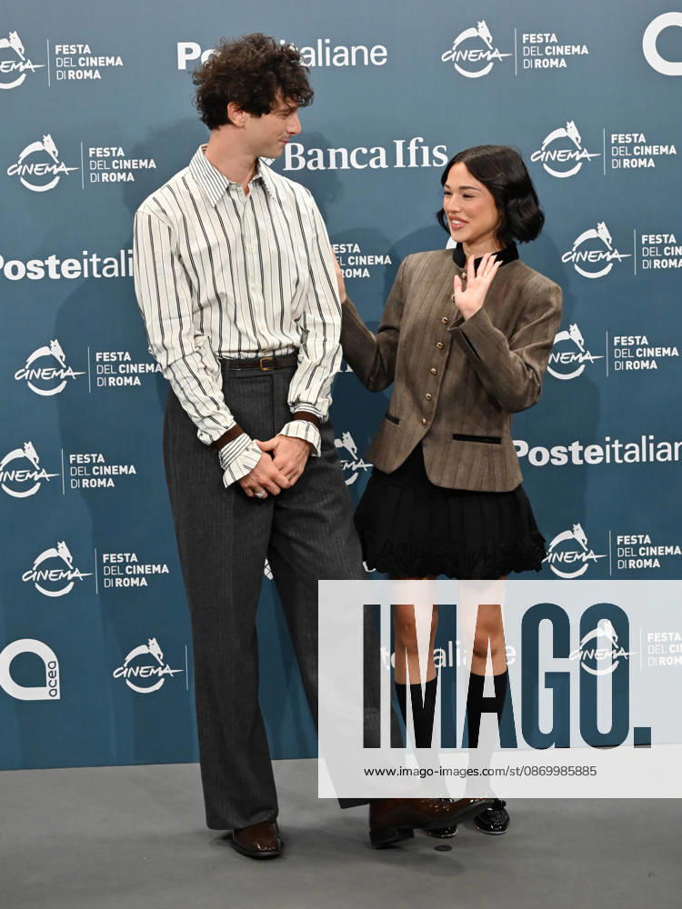 Maria Esposito and Daniele Rienzo attend the Photocall for the film Melania Rea during the 2026 Rome Film Fest held at the Auditorium Parco della Musica. Rome Italy - ZUMAs197 20261019_aaa_s197_158
