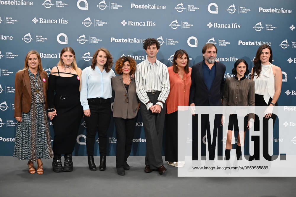 Stefano Mordini, Maria Esposito, Daniele Rienzo, Doriana Leondeff, Bianca Rondolino, BigMama, Simona Ercolani, Elettra Canovi and Giulia Minoli attend the Photocall for the film Melania Rea during the 2026 Rome Film Fest held at the Auditorium Parco della Musica. Rome Italy - ZUMAs197 20261019_aaa_s197_160