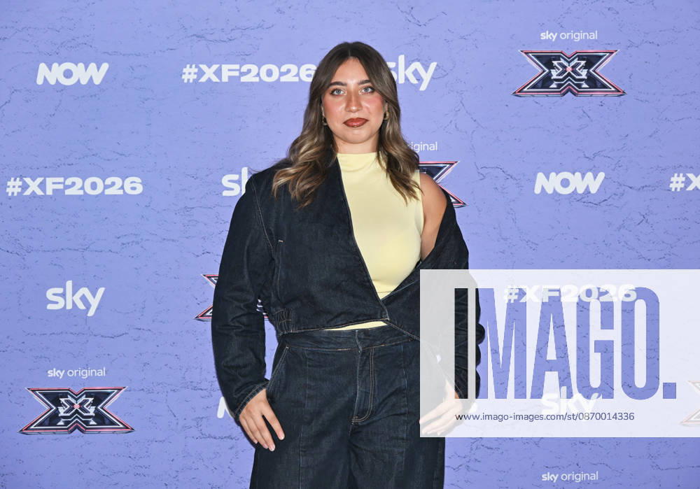 IPA89927967 - Milan, Italy: X Factor 2026 photocall featuring the 12 official contestants IRAMA S TEAM In the photo: Patrizia (Patrizia Napolano)