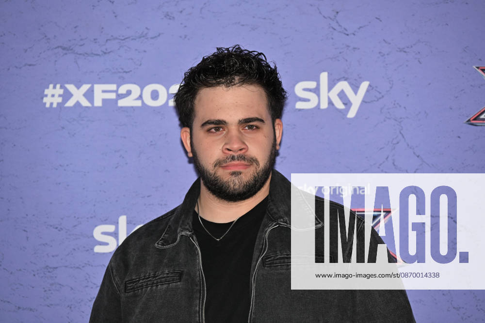 IPA89928055 - Milan, Italy: X Factor 2026 photocall featuring the 12 official contestants FRANCESCO GABBANI S TEAM In the photo: Giacomo Calò