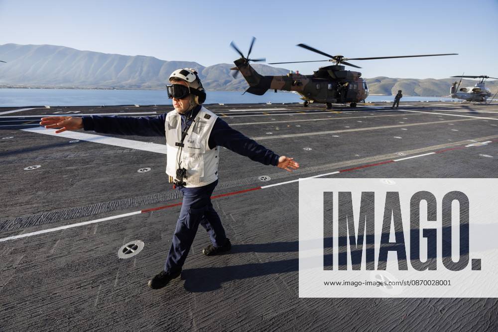 Orikun, The Netherlands, 2026-10-19 08:21:15 ORIKUN, 19-10-2026, The Turkish Navy s amphibious assault and drone ship TCG Anadolu (L400) is participating in NATO Exercise Neptune Strike 26-4. This exercise runs from 16 October to 5 November. During this exercise, NATO organized a demonstration for Distinguished Visitors and the media to showcase the Anadolu s spearhead operations in the form of a simulated amphibious strike on Pasha Beach. Photo: NLBeeld Robert Meerding Credit: NL Beeld Robert Meerding Inc