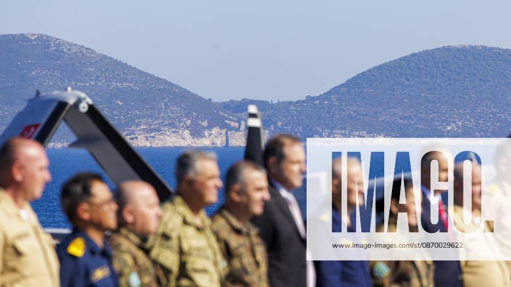 Orikun, The Netherlands, 2026-10-19 13:23:55 ORIKUN, 19-10-2026, The Turkish Navy s amphibious assault and drone ship TCG Anadolu (L400) is participating in NATO Exercise Neptune Strike 26-4. This exercise runs from 16 October to 5 November. During this exercise, NATO organized a demonstration for Distinguished Visitors and the media to showcase the Anadolu s spearhead operations in the form of a simulated amphibious strike on Pasha Beach. Photo: NLBeeld Robert Meerding Credit: NL Beeld Robert Meerding Inc