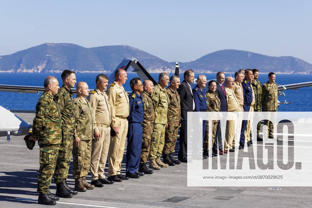 Orikun, The Netherlands, 2026-10-19 13:24:02 ORIKUN, 19-10-2026, The Turkish Navy s amphibious assault and drone ship TCG Anadolu (L400) is participating in NATO Exercise Neptune Strike 26-4. This exercise runs from 16 October to 5 November. During this exercise, NATO organized a demonstration for Distinguished Visitors and the media to showcase the Anadolu s spearhead operations in the form of a simulated amphibious strike on Pasha Beach. Photo: NLBeeld Robert Meerding Credit: NL Beeld Robert Meerding Inc