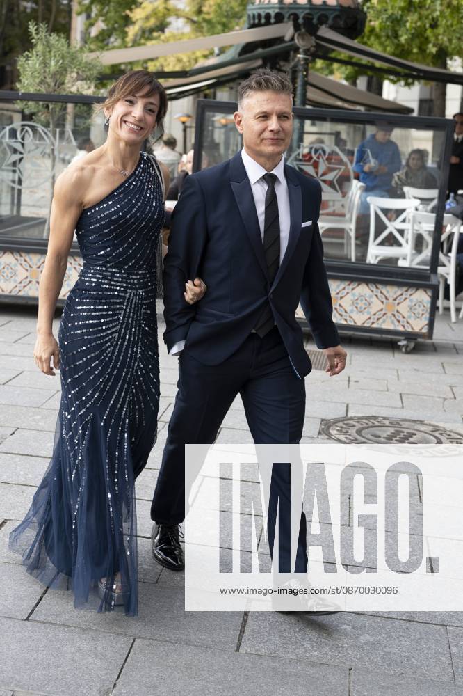 The 20th Anniversary Of The Academy Of Perfume. Madrid, Spain - 19 Oct 2026 Sandra Sanchez and her husband and coach, Jesus del Moral attends for the 20th anniversary of the Academia del Perfume, at the Teatro Real in Madrid, Spain. Madrid Spain