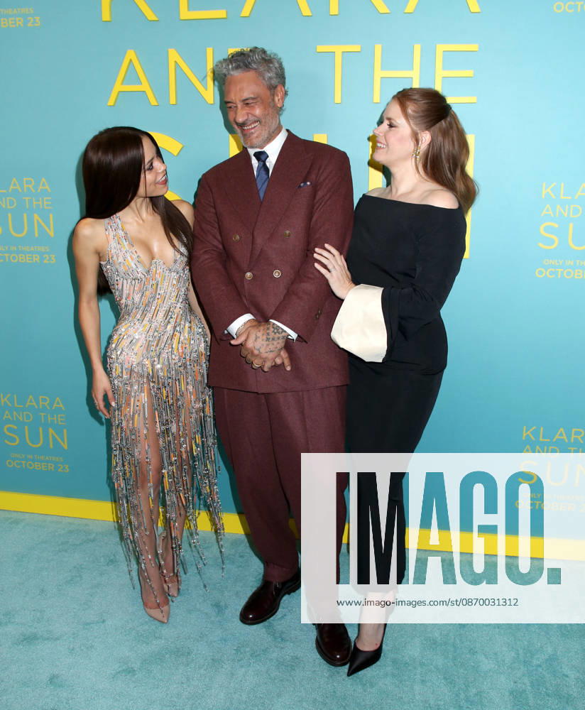Klara and the Sun New York Special Screening Jenna Ortega, Taika Waititi and Amy Adams attending the Klara and the Sun New York Special Screening held at The Crosby Street Hotel on October 19, 2026 in New York City, NY New York City Crosby Street Hotel NY USA