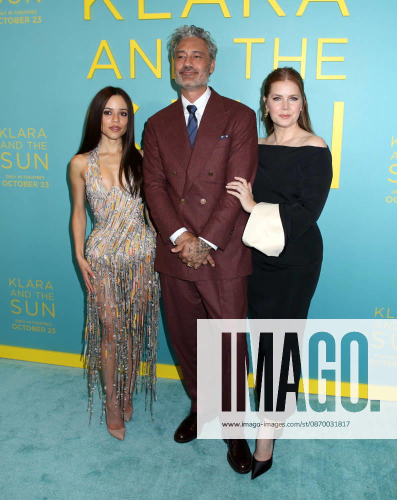 Klara and the Sun New York Special Screening Jenna Ortega, Taika Waititi and Amy Adams attending the Klara and the Sun New York Special Screening held at The Crosby Street Hotel on October 19, 2026 in New York City, NY New York City Crosby Street Hotel NY USA