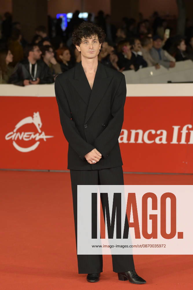Daniele Rienzo attends the red carpet of film Melania Rea at the 2026 Rome Film Fest, held at the Auditorium Parco della Musica. Rome Italy - ZUMAs197 20261019_aaa_s197_428