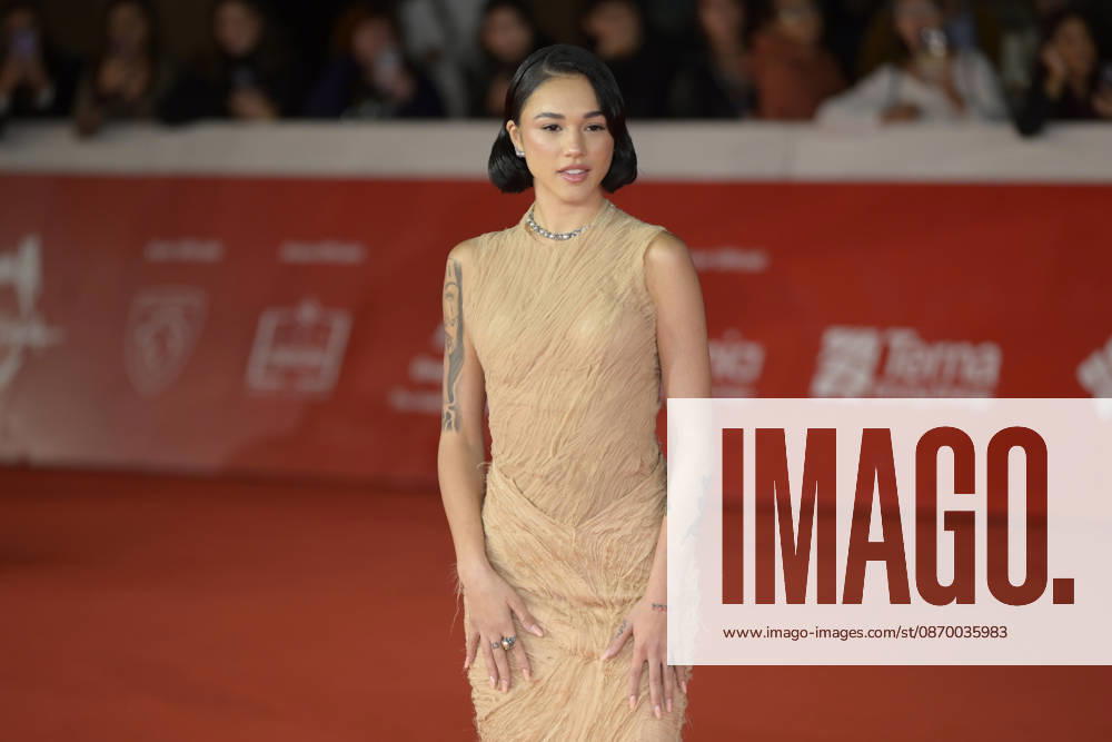 Maria Esposito attend the red carpet of film Melania Rea at the 2026 Rome Film Fest, held at the Auditorium Parco della Musica. Rome Italy - ZUMAs197 20261019_aaa_s197_431
